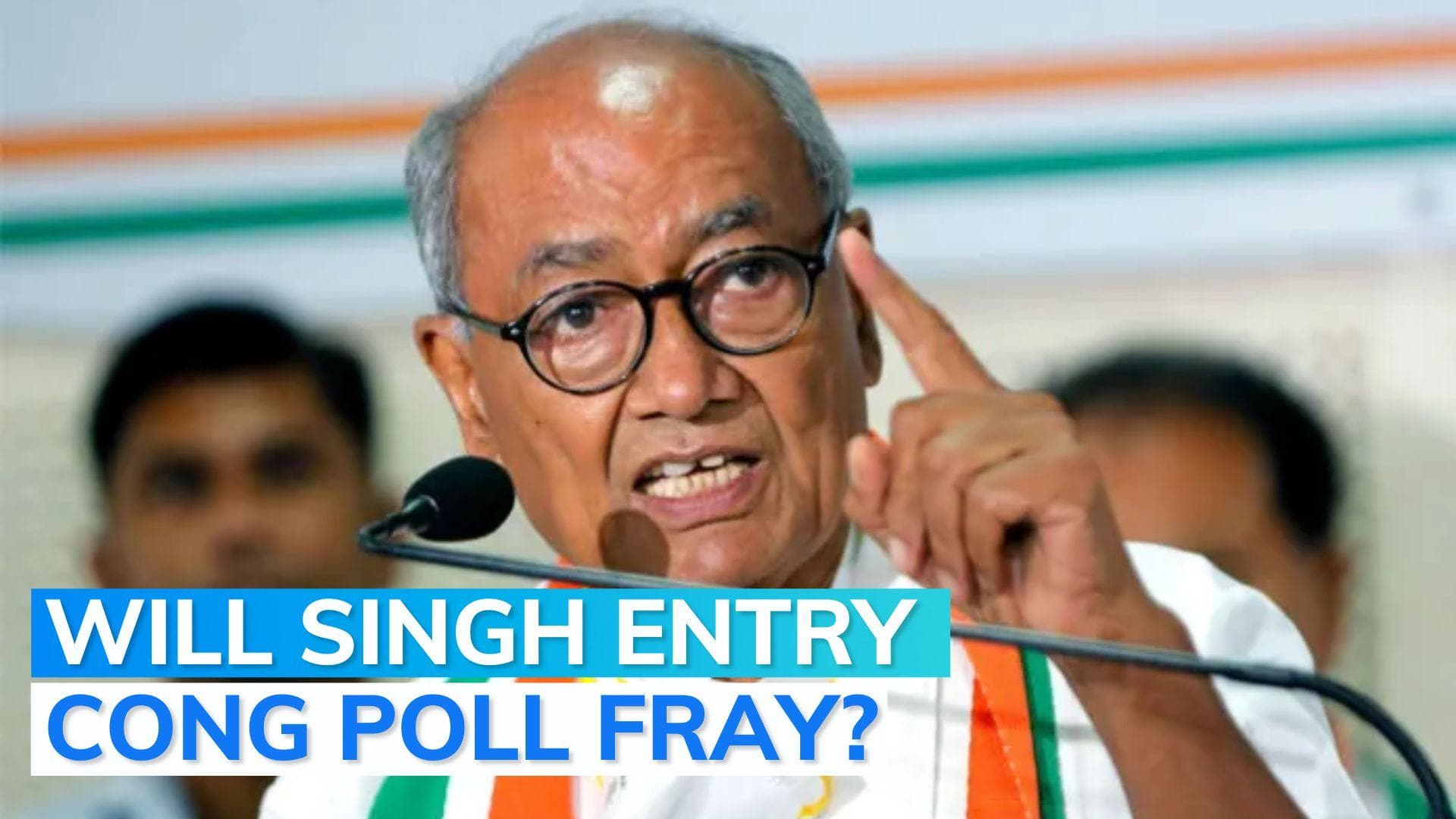 Digvijaya Singh in Delhi, likely to file nomination for Cong President polls