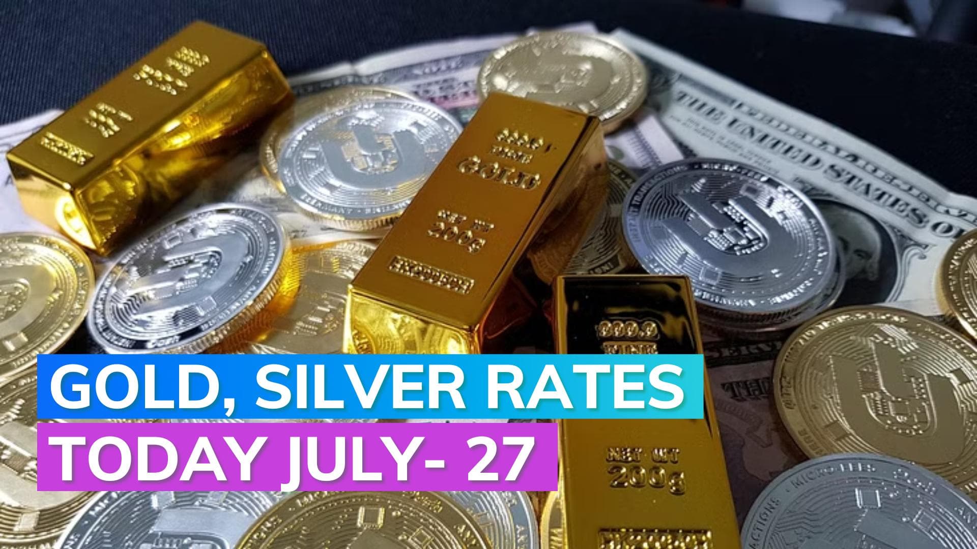 Gold, Silver Rates Today 27 July 2023: Check Prices in Mumbai, Delhi, Chennai, Kolkata