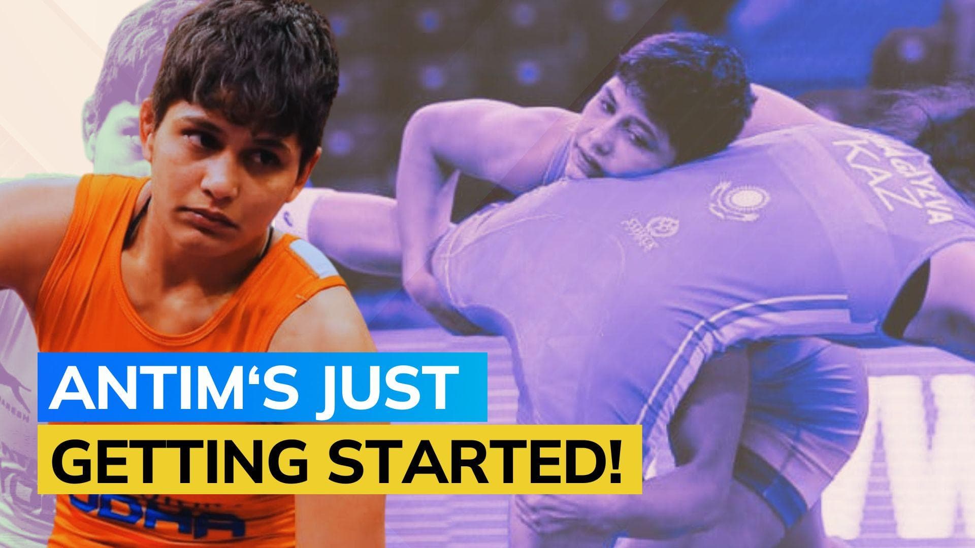 Wrestler Antim Panghal loses World Championship semifinal bout but can still win Olympic quota place