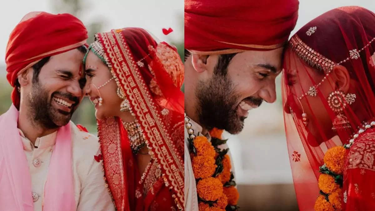 Rajkummar Rao and Patralekhaa's wedding video looks straight out of a Bollywood film