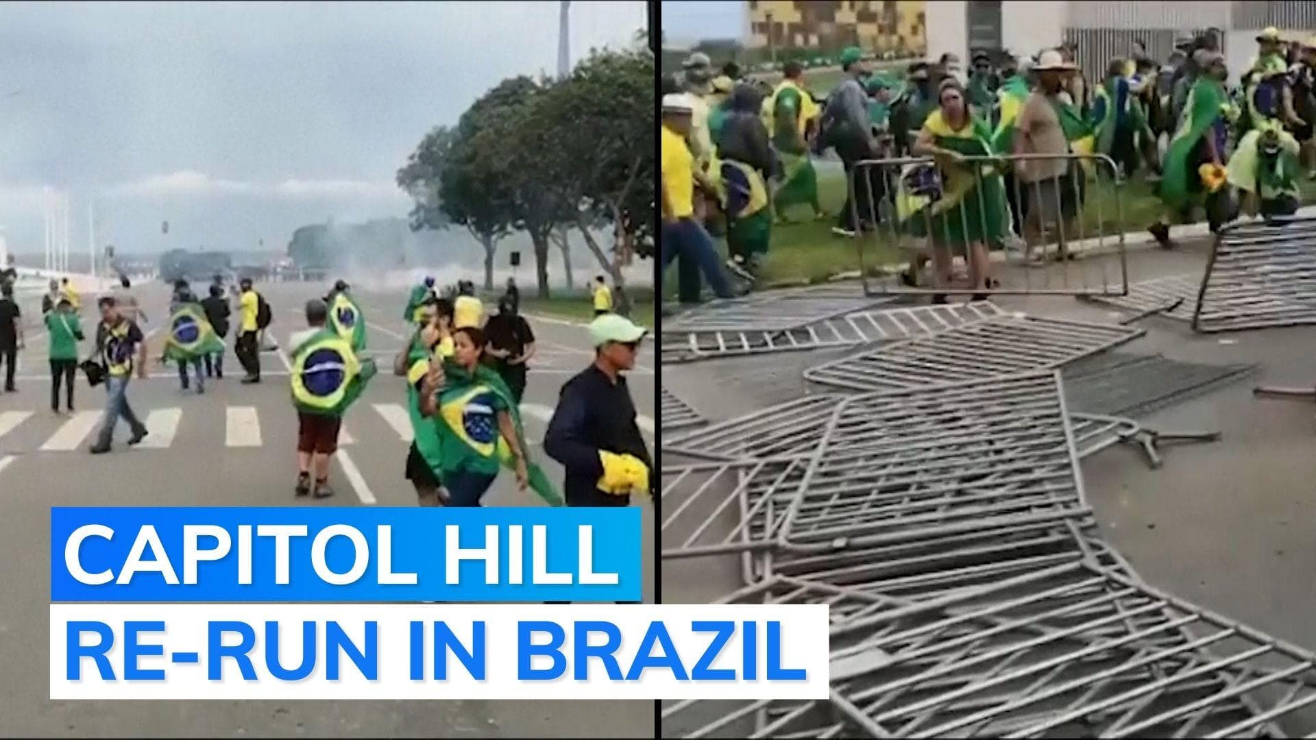 Attack on presidential palace, Supreme Court, Congress buildings by Bolsonaro's supporters in Brazil