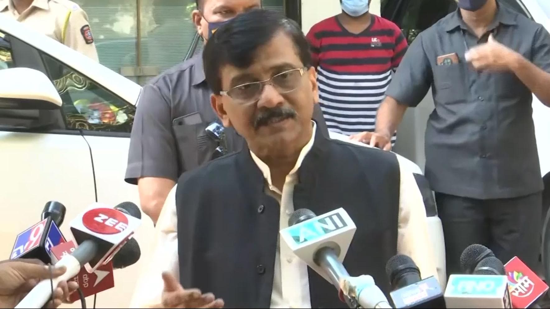 Drugs in cruise case: Sena's Raut tweets video of Aryan Khan in custody, raises questions