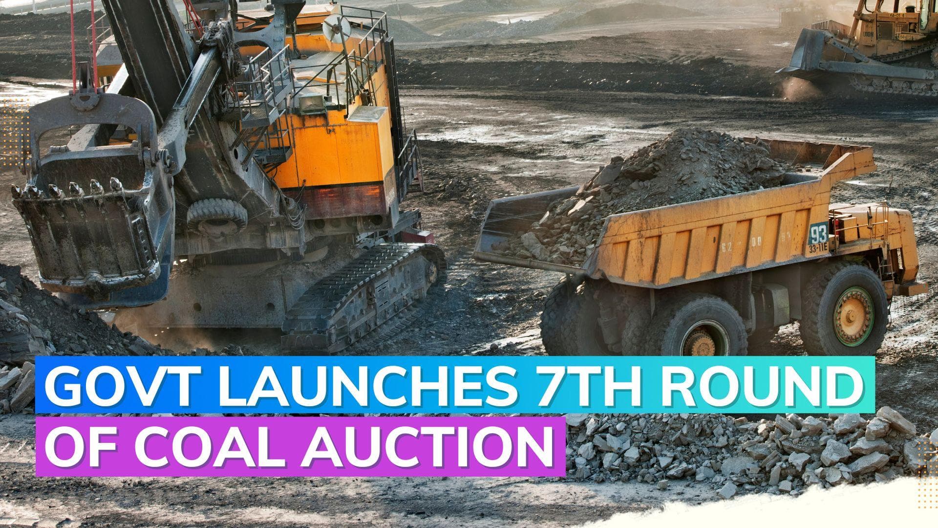 Govt launches 7th round of coal mine auctions; offers 106 mines for commercial sale