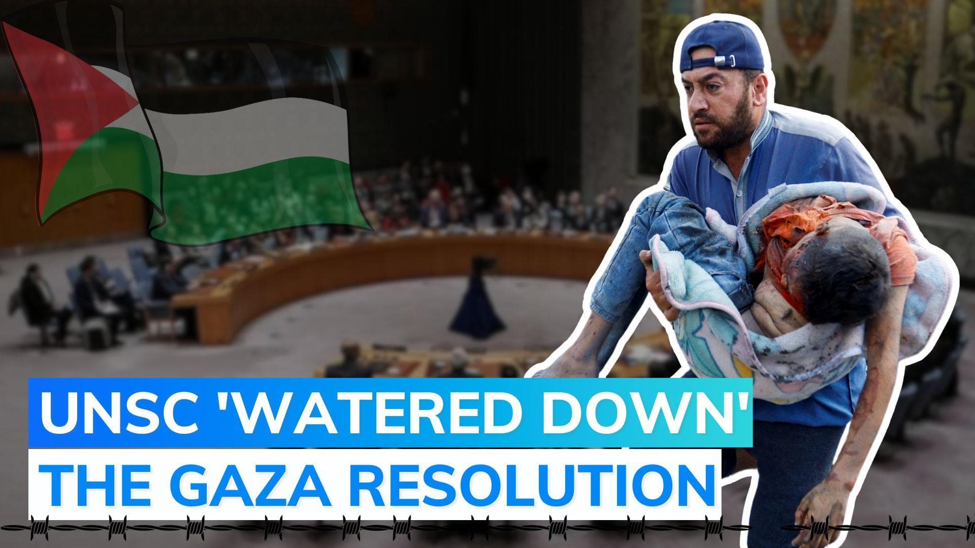 UNSC adopts resolution for increased humanitarian aid in Gaza