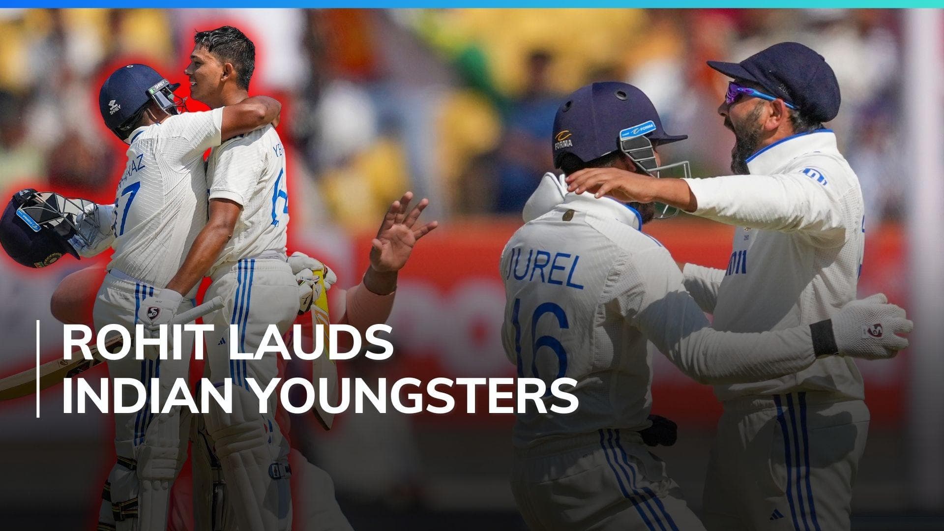 Rohit Sharma's special post for Yashasvi Jaiswal, Sarfaraz Khan and Dhruv Jurel goes viral