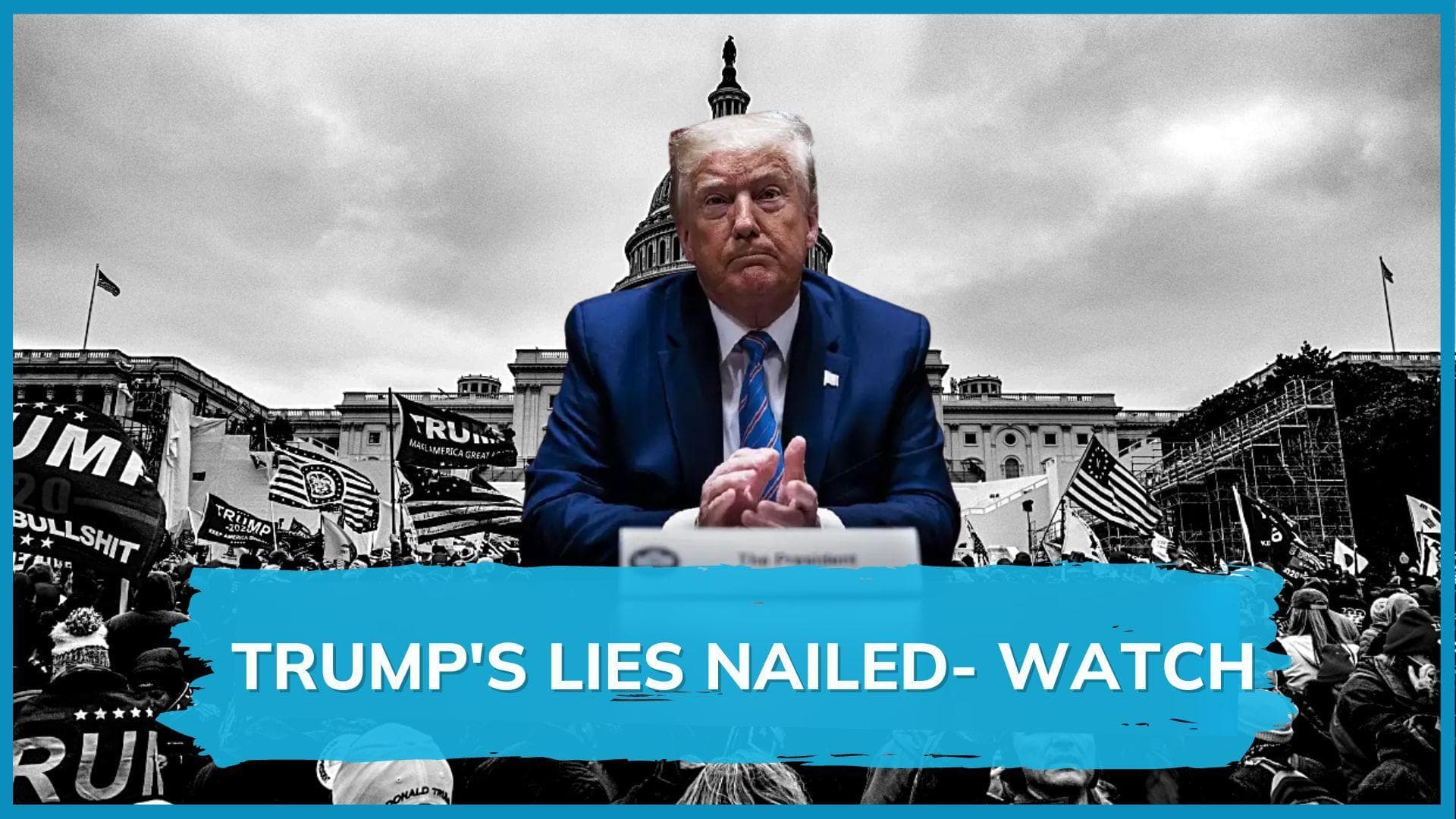 US panel on Capitol riots: Trump, his claim of stolen polls were at heart of attack