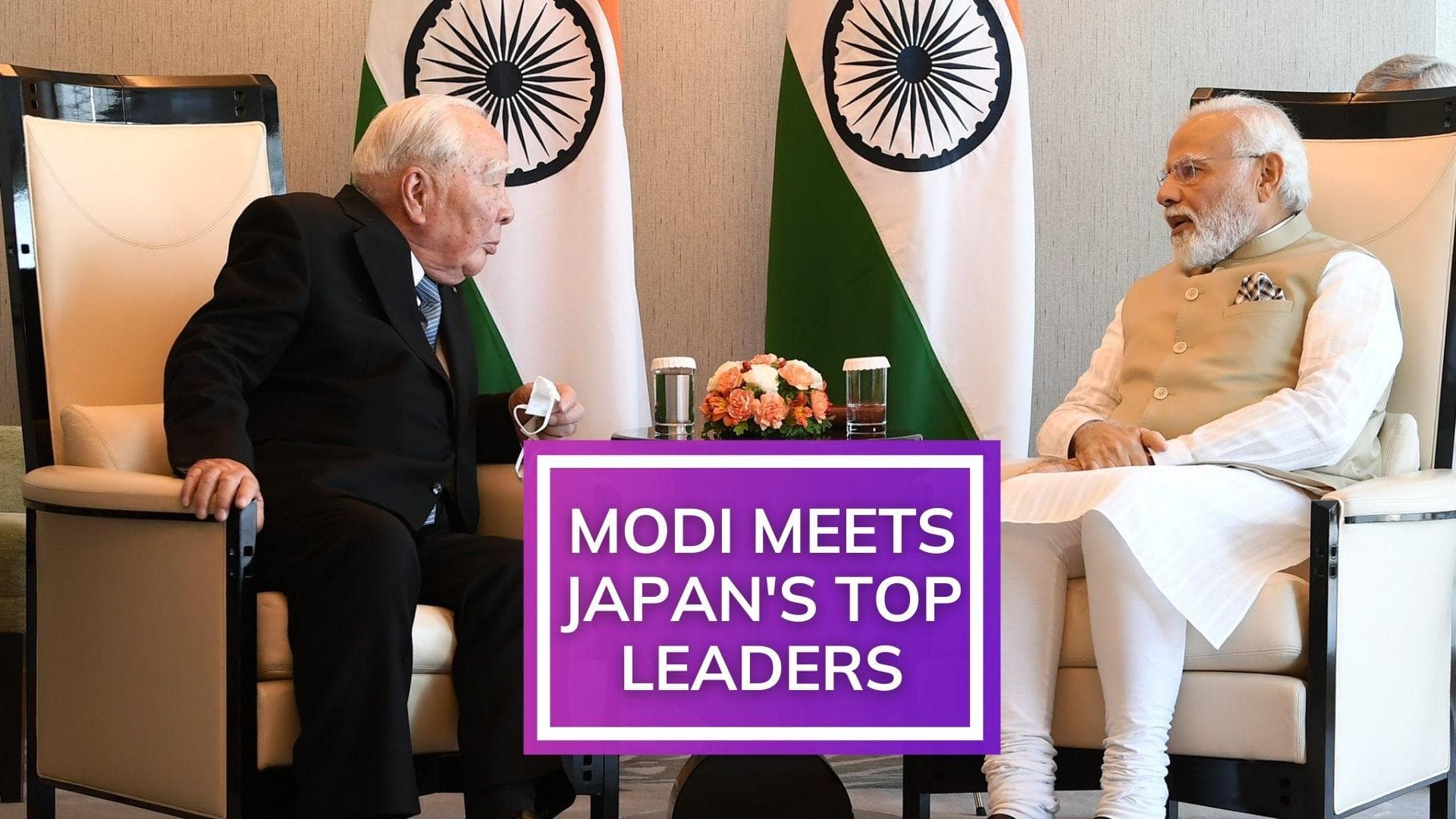 PM Modi in Japan: Meets heads of Softbank, Suzuki, Uniqlo 