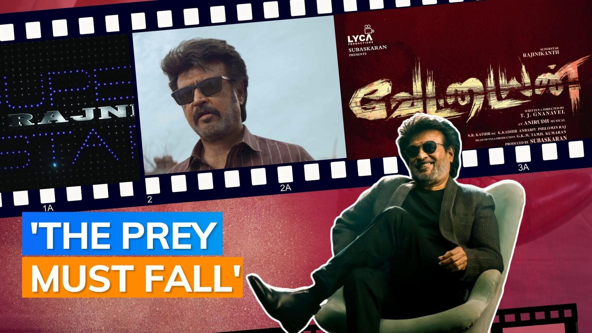 Thalaivar 170 titled 'Vettaiyan': Rajinikanth to shine in this action packed thriller