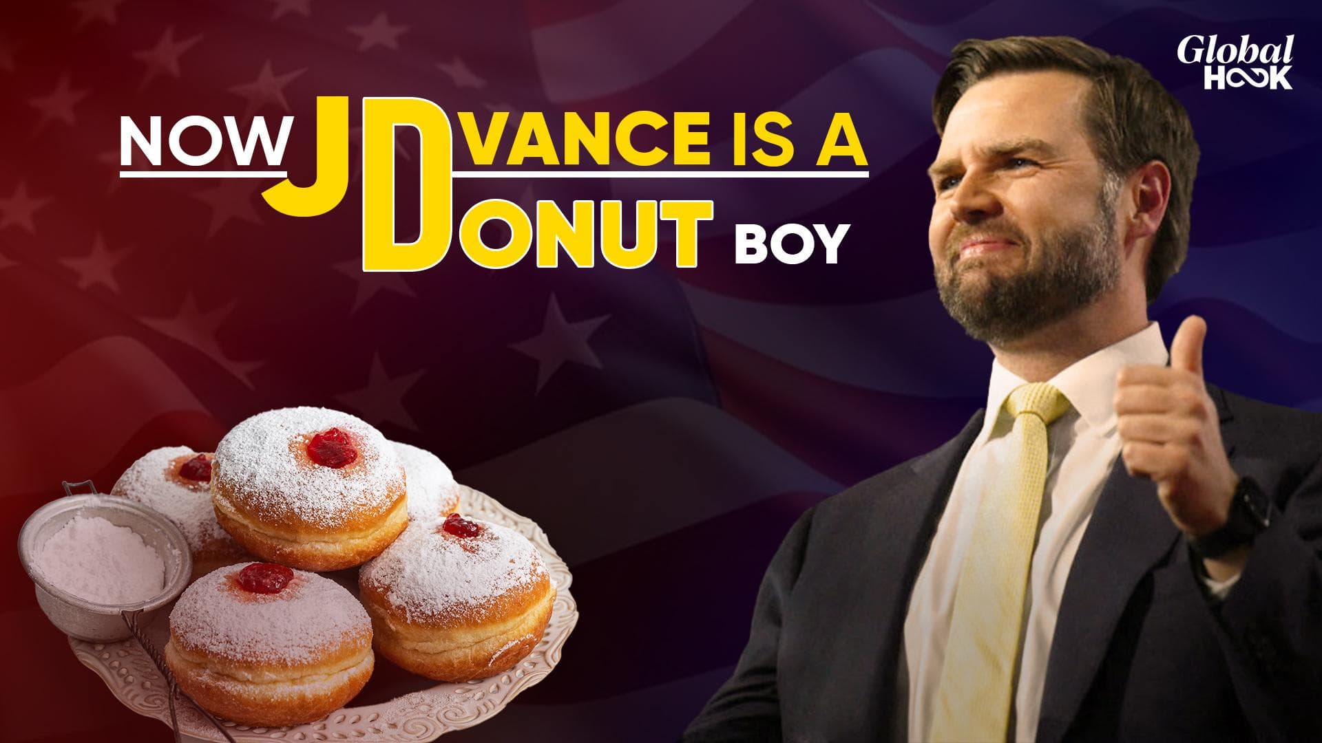 JD Vance's Awkward Interaction At Donut Shop Goes Viral