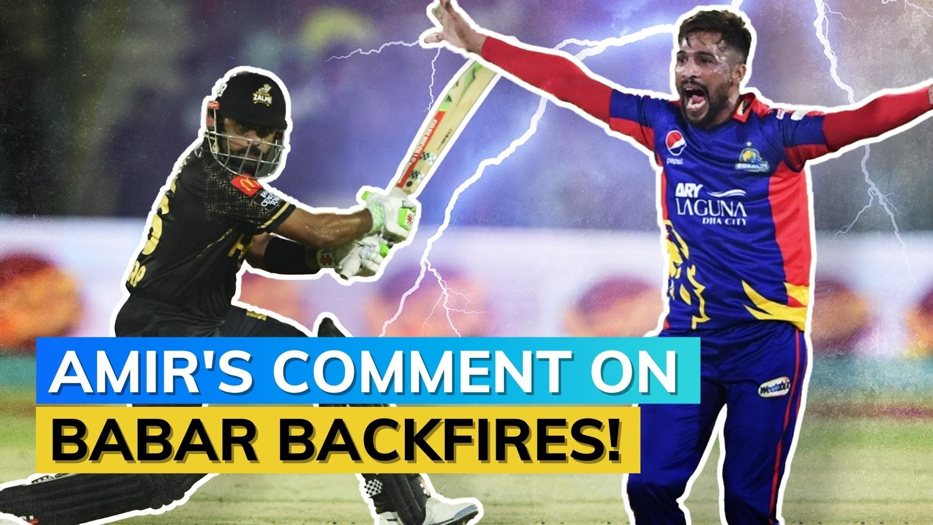 PSL 2023: Mohammad Amir's dig at Babar Azam comes back to bite him