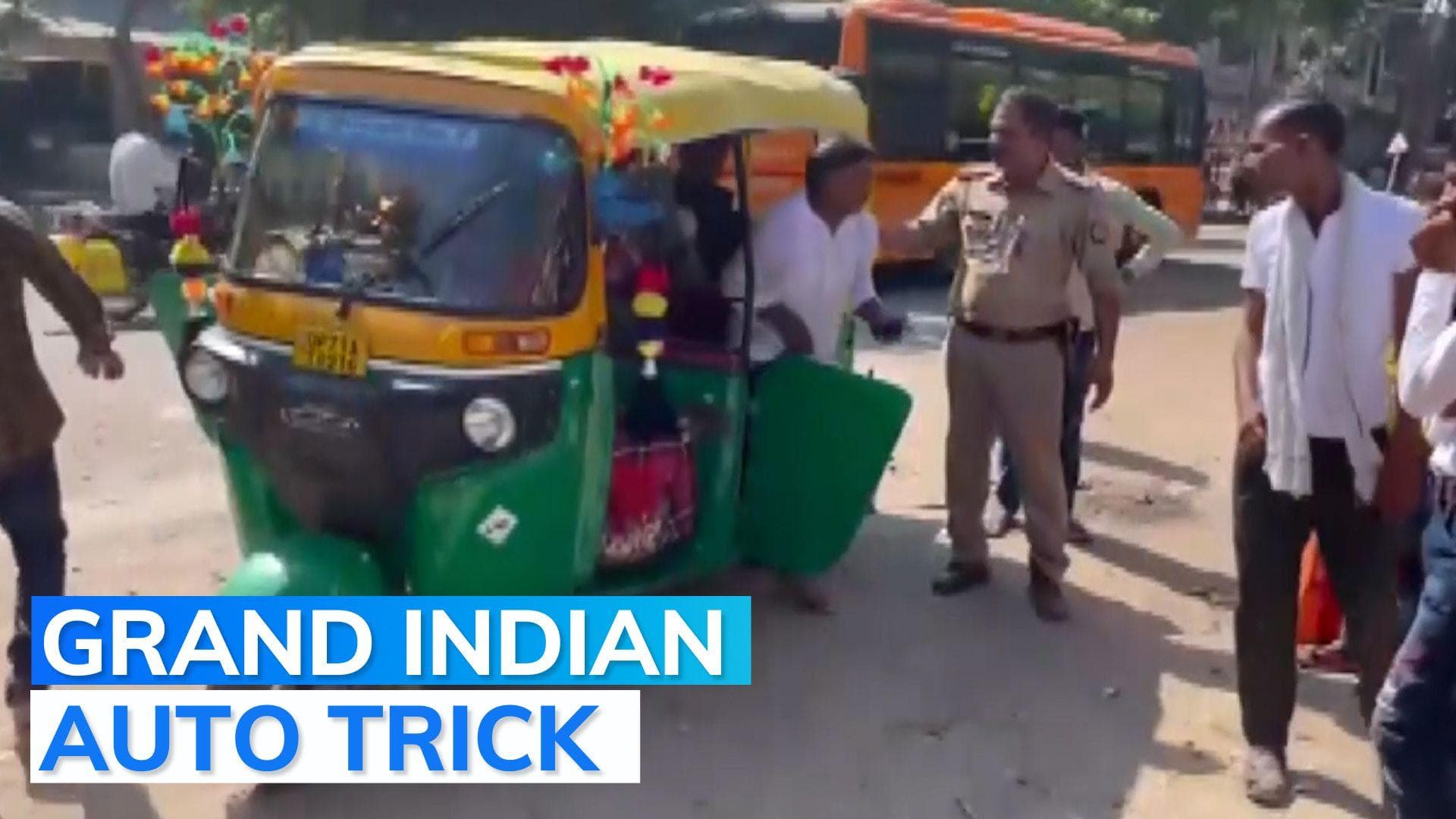 WATCH | 1,2,3,4,5...27 people seen coming out of an auto-rickshaw