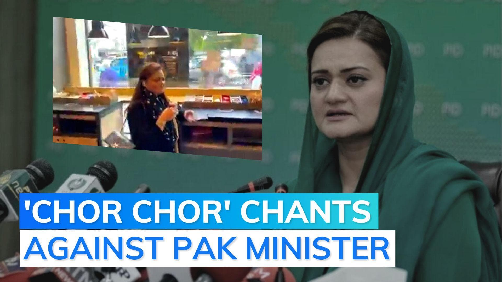 Video: Pakistani Minister heckled by protesters in London