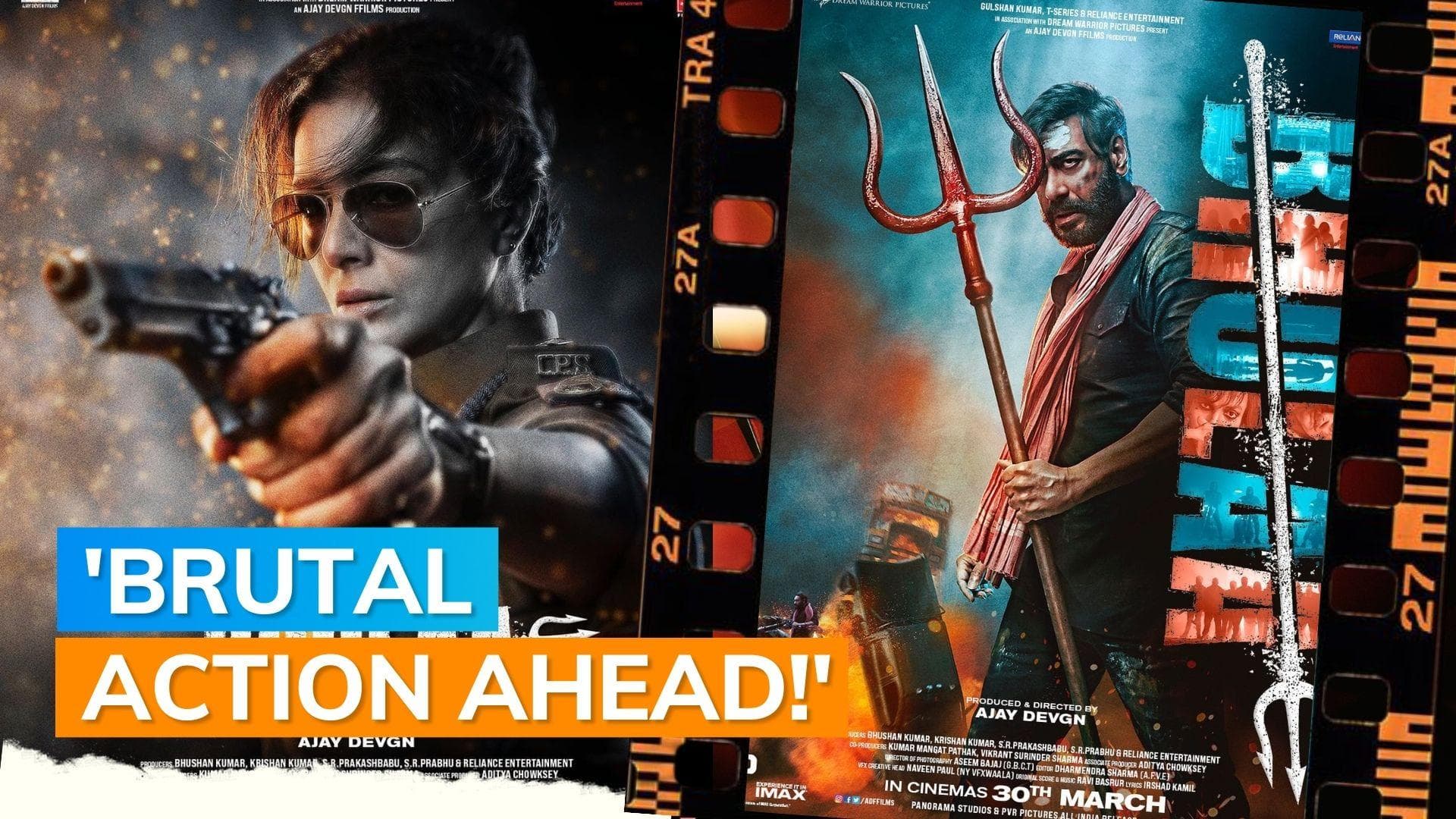 'Bholaa' teaser: Ajay Devgn and Tabu are all set to fight an intense battle