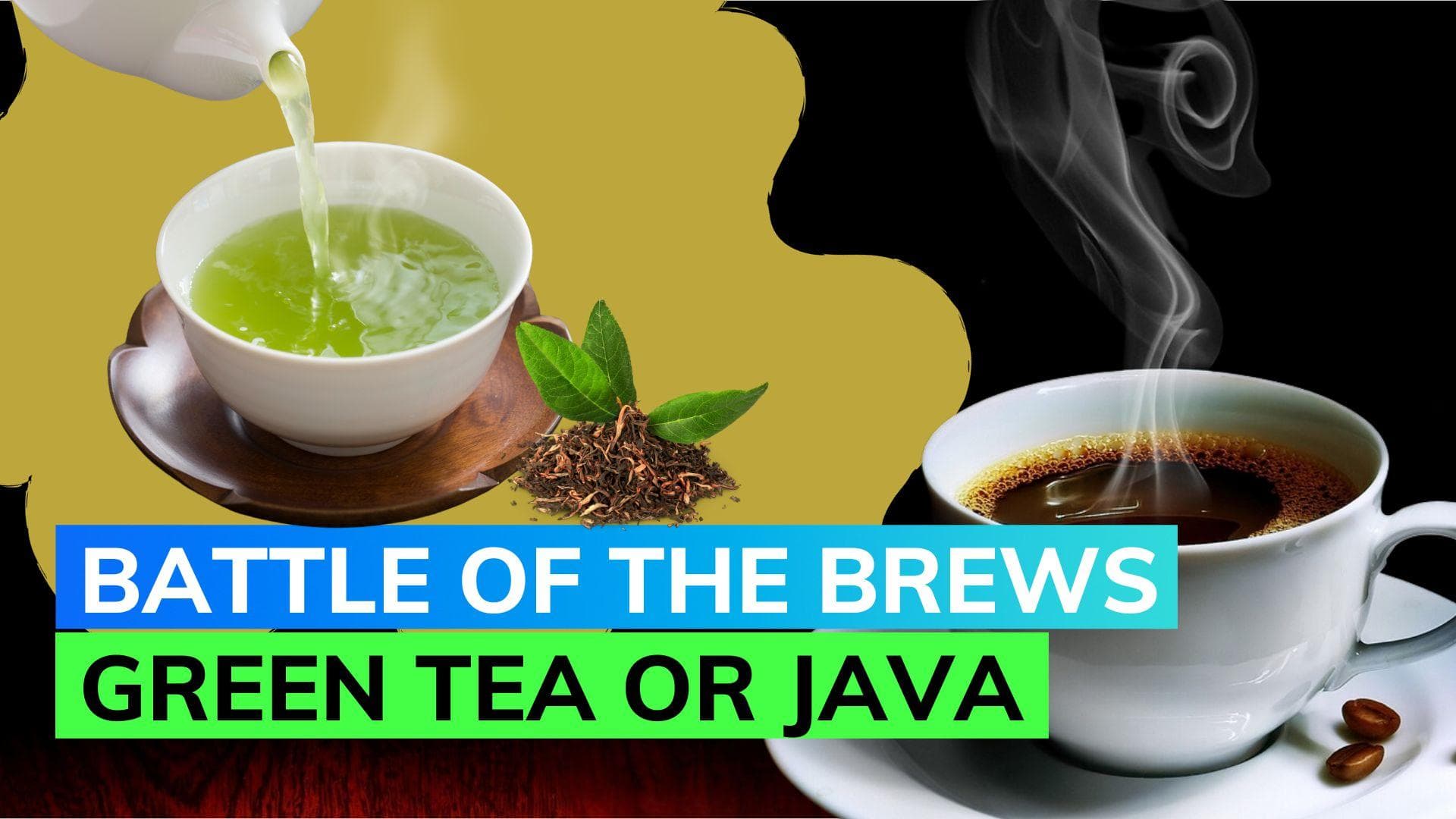 Green tea vs black coffee: Know which one is healthier for you