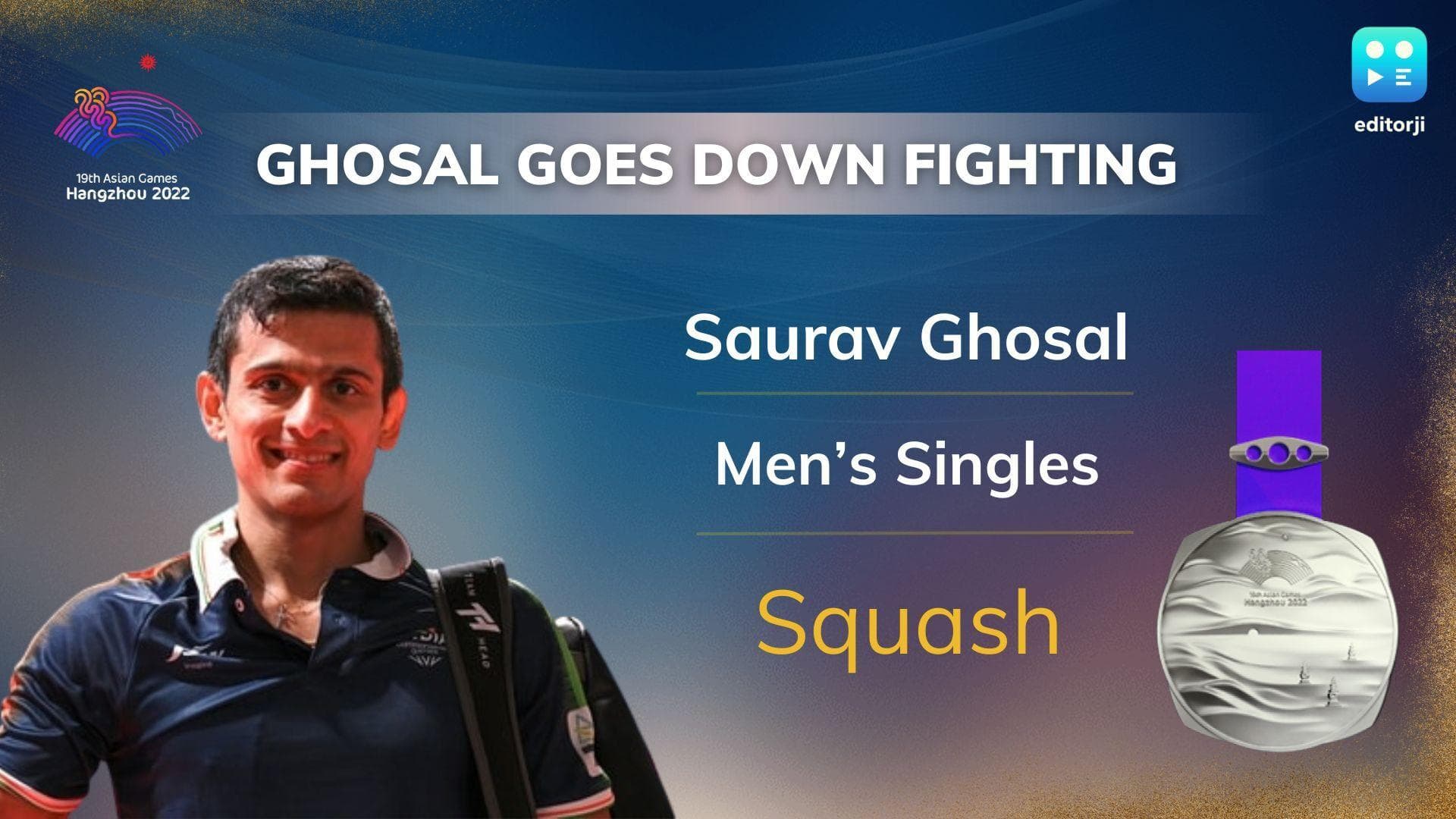 Asian Games 2023: Indian veteran Saurav Ghosal signs off with silver in men's singles in squash