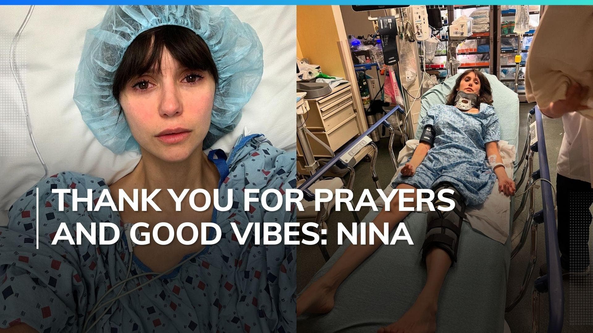 Nina Dobrev shares health update after e-bike accident, drops pics from hospital bed 