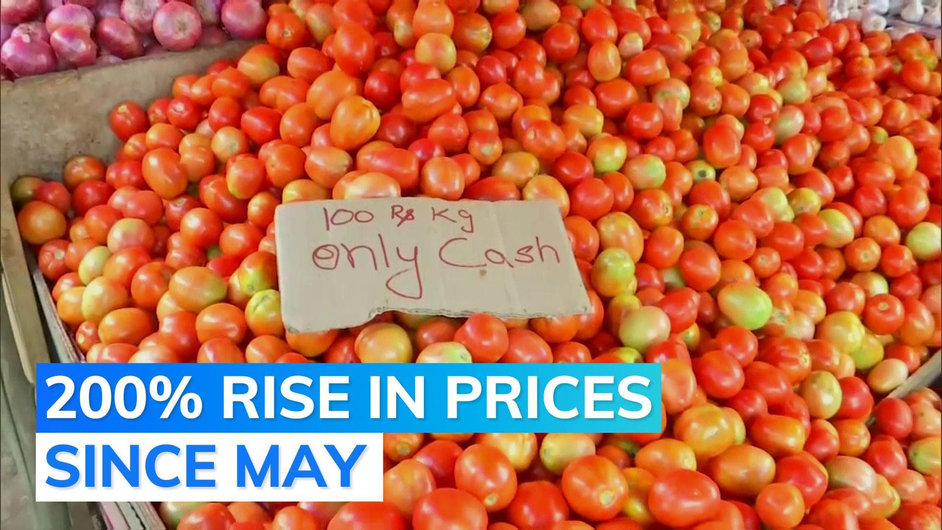 Tomato prices cross ₹100/kg in Bengaluru