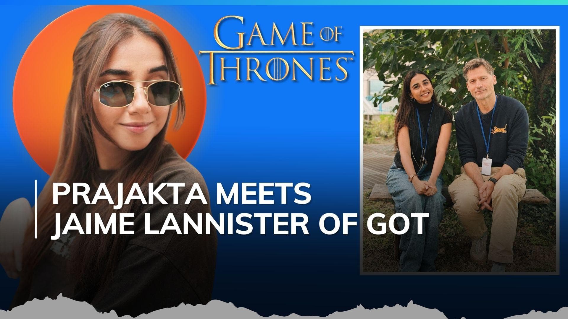 Indian influencer MostlySane meets GoT star Nikolaj Coster Waldau in New York 