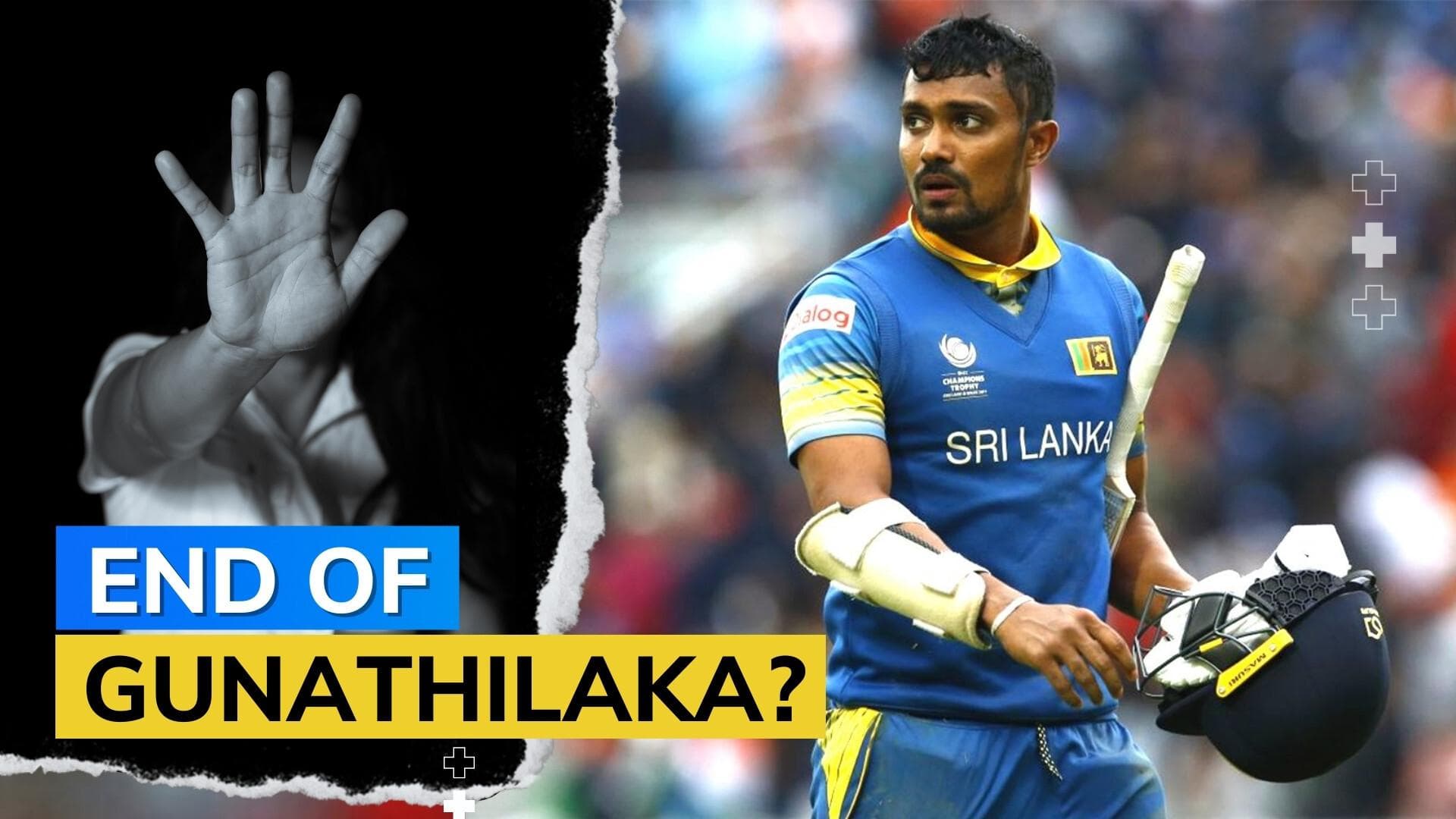 Sri Lanka Cricket suspends Danushka Gunathilaka over rape charges