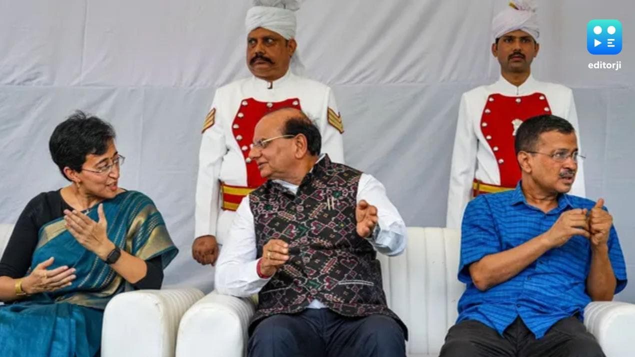 Delhi L-G slams Kejriwal, says calling Atishi 'temporary CM' insult to president; AAP leader hits back