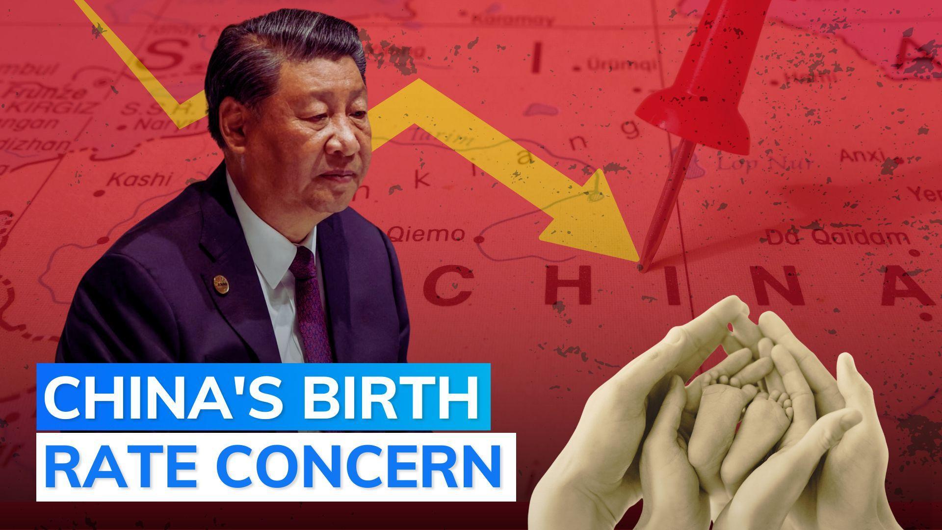 China's population drops for a second straight year as deaths jump