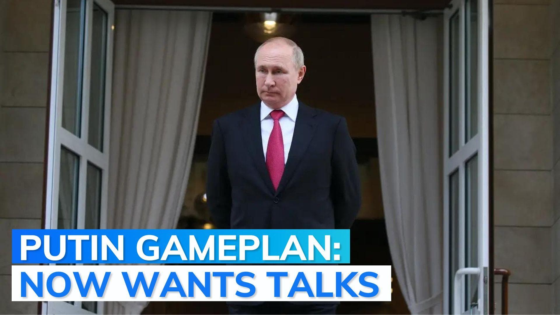 After absorbing Ukrainian regions, Putin suggests return to Ukraine talks