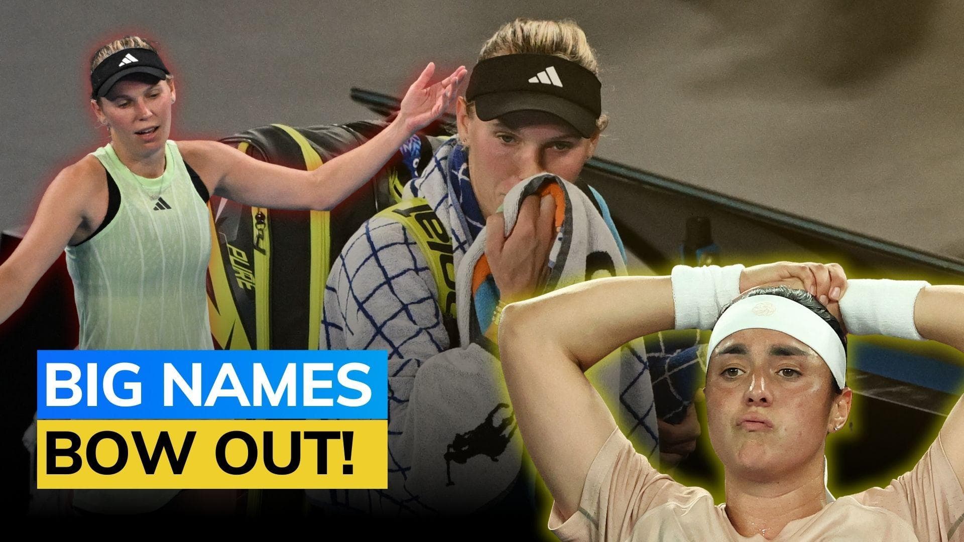 Australian Open shocker: Ons Jabeur, Caroline Wozniacki ousted by rising Russian stars