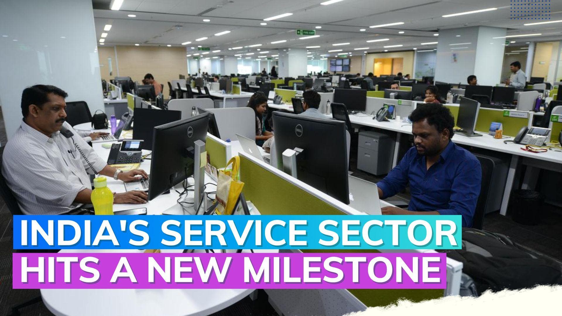 Service PMI: India's services sector growth climbs to 13-year high in July