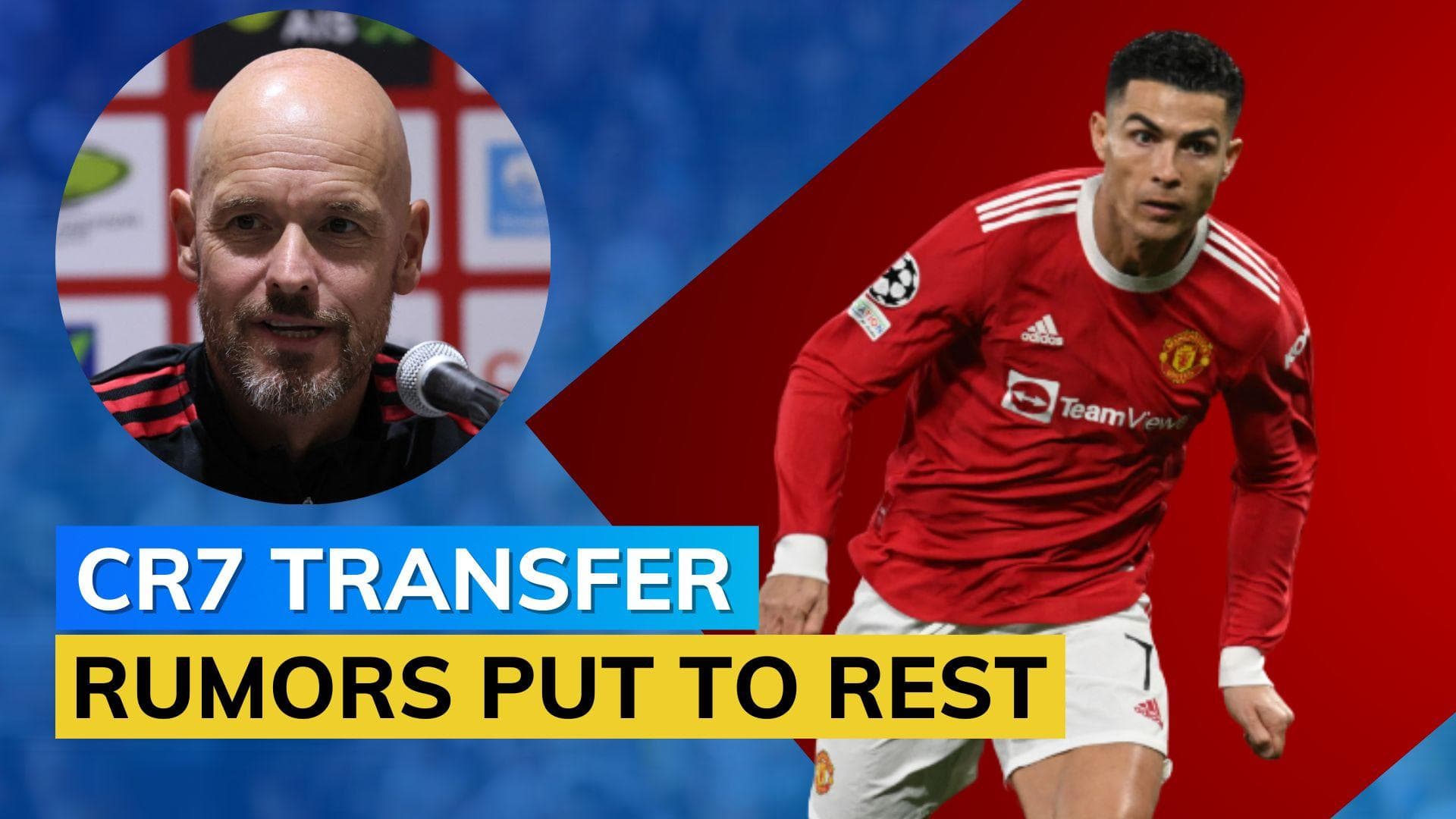 Cristiano Ronaldo 'not for sale', claims Manchester United manager Erik ten Hag