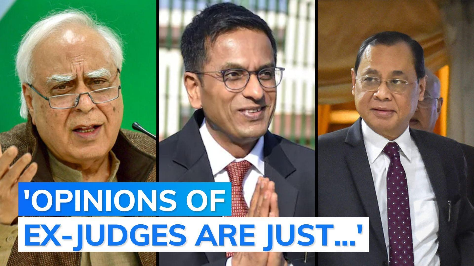 CJI Chandrachud reacts to Ranjan Gogoi's 'structure of constitution..' remark