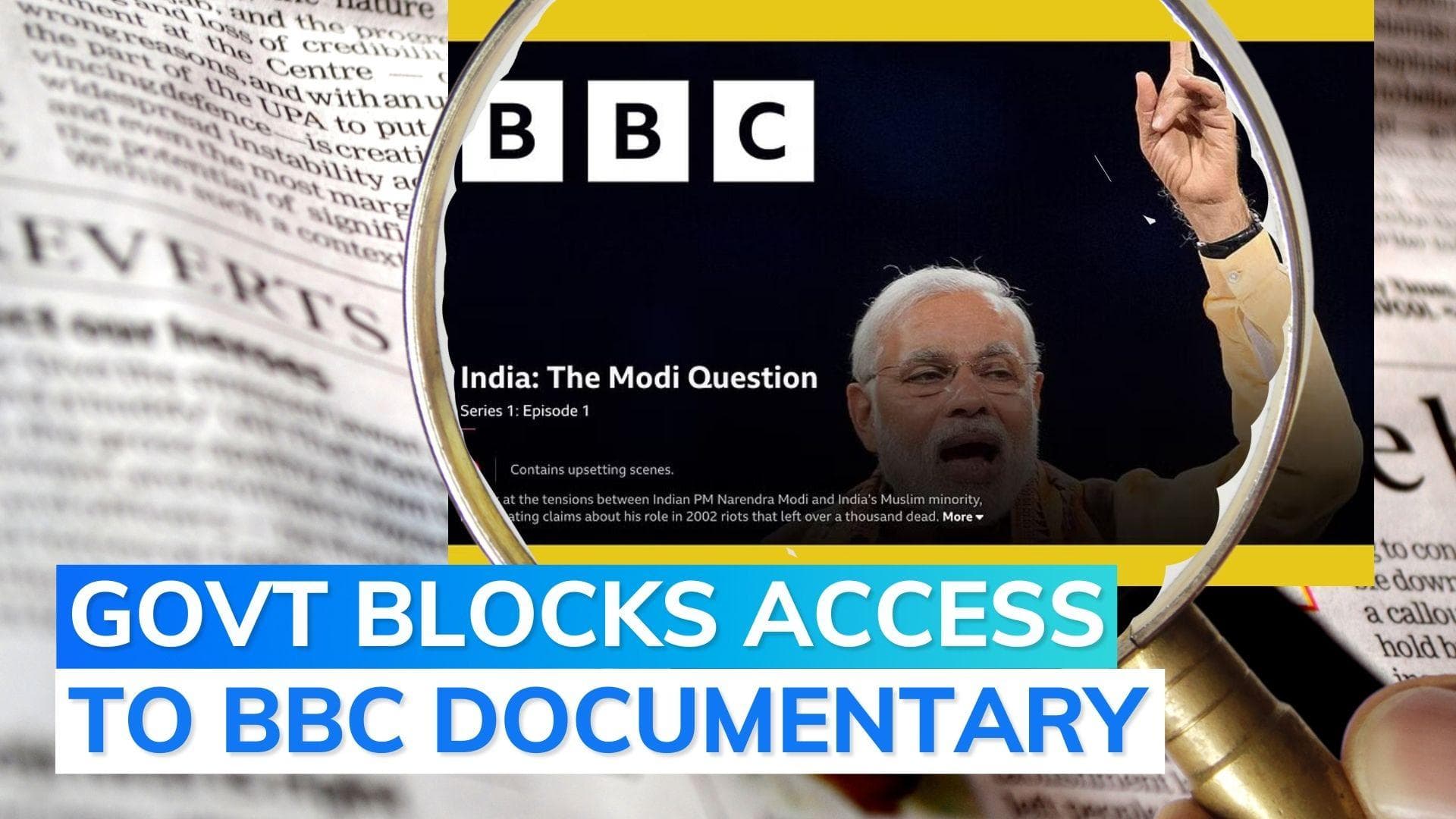 Centre directs YouTube, Twitter to block links to BBC documentary on PM Modi, Gujarat riots