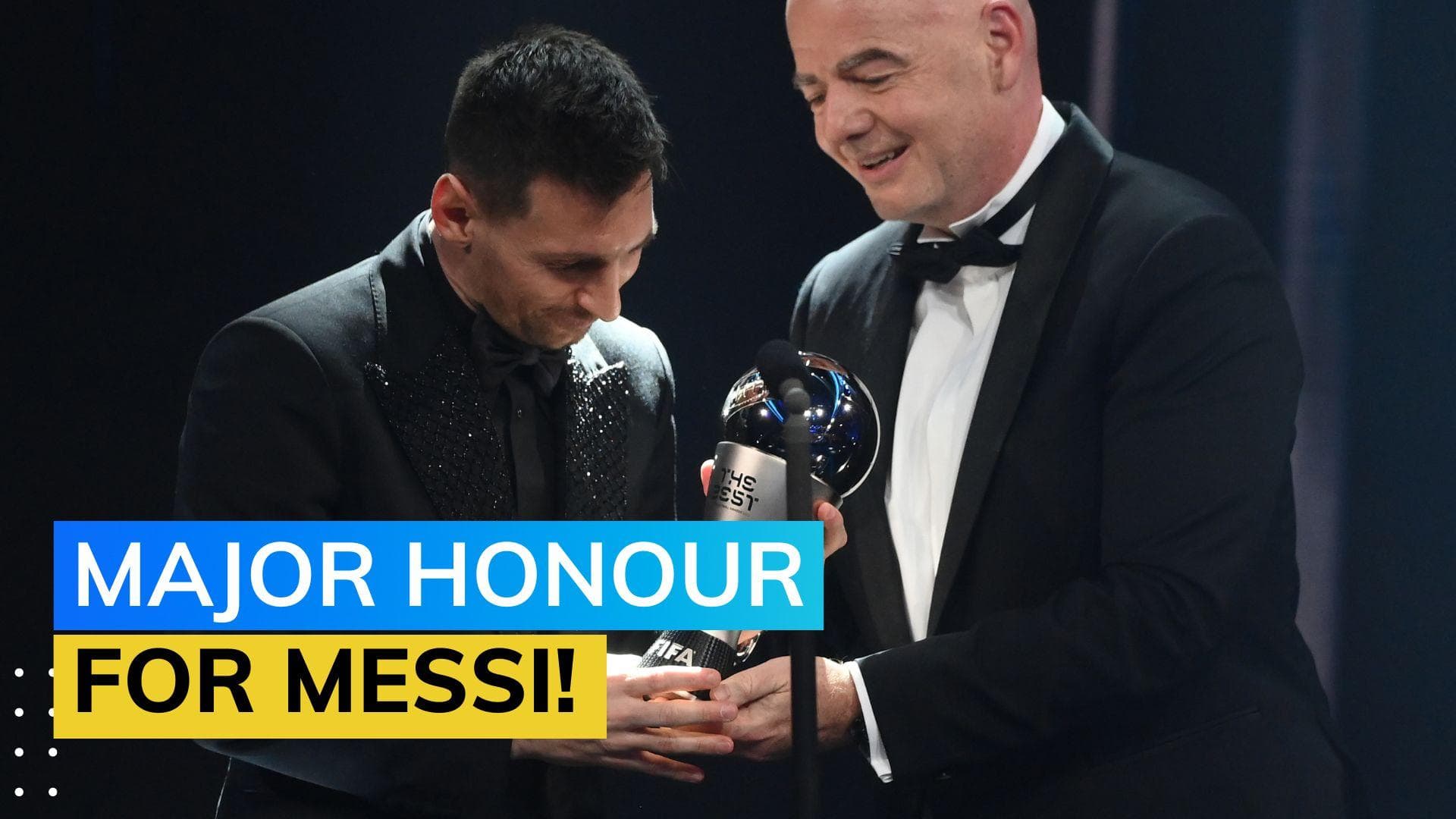 Lionel Messi crowned best FIFA Men's Player ahead of Karim Benzema & PSG teammate Kylian Mbappe