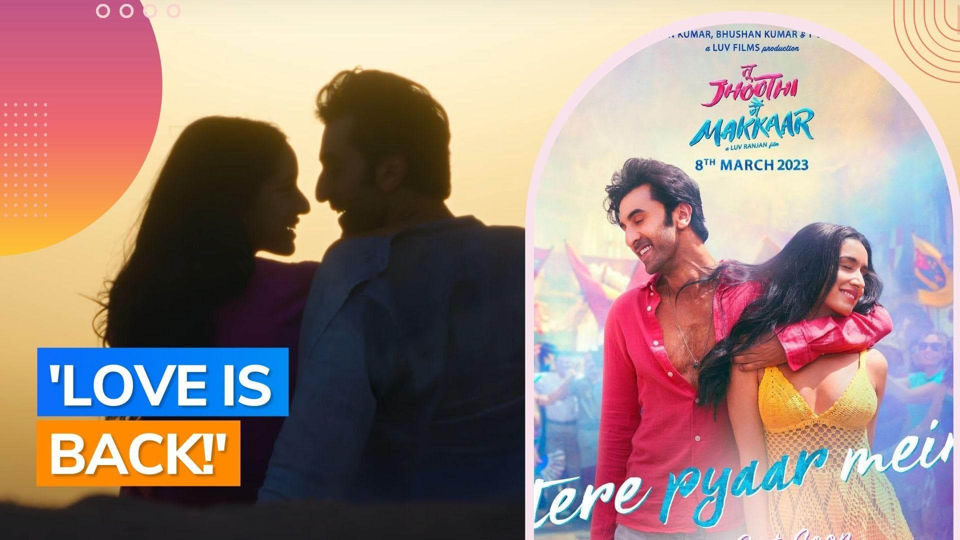 ‘Tu Jhoothi Main Makkar’s song ‘Tere Pyaar Mein’ is out: Watch