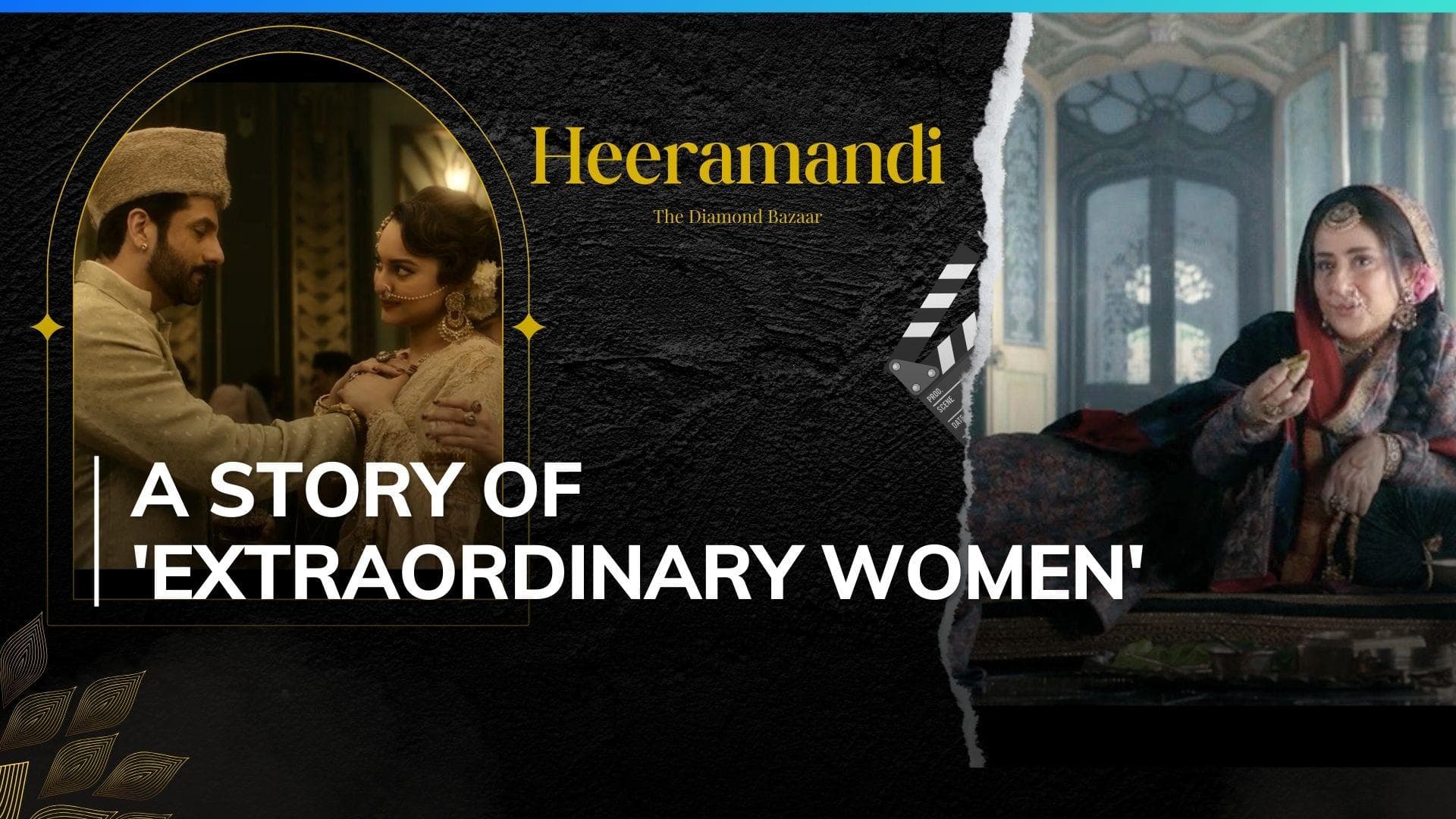 ‘Heeramandi' trailer: Forbidden desires clash with societal norms as courtesans fight for love & freedom 