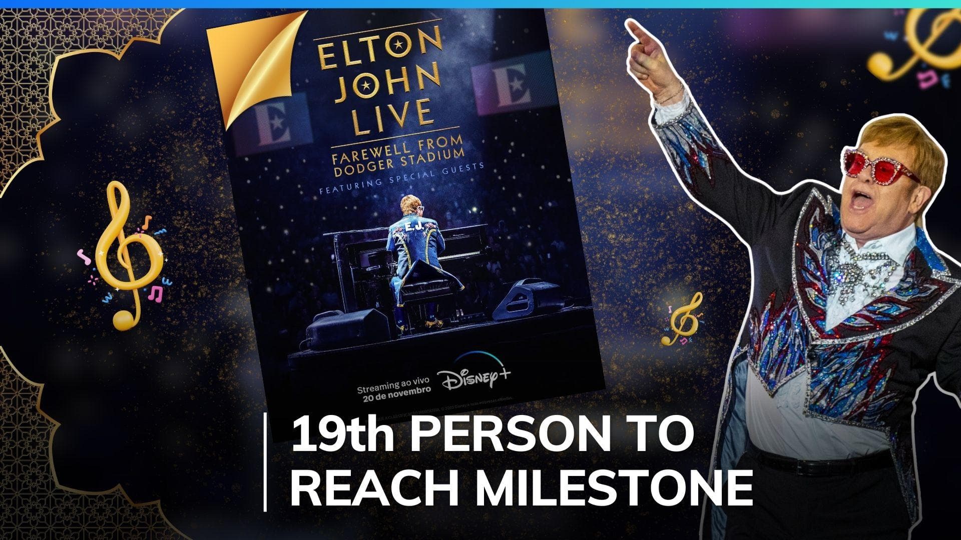 Elton John achieves EGOT status thanks to Emmy victory