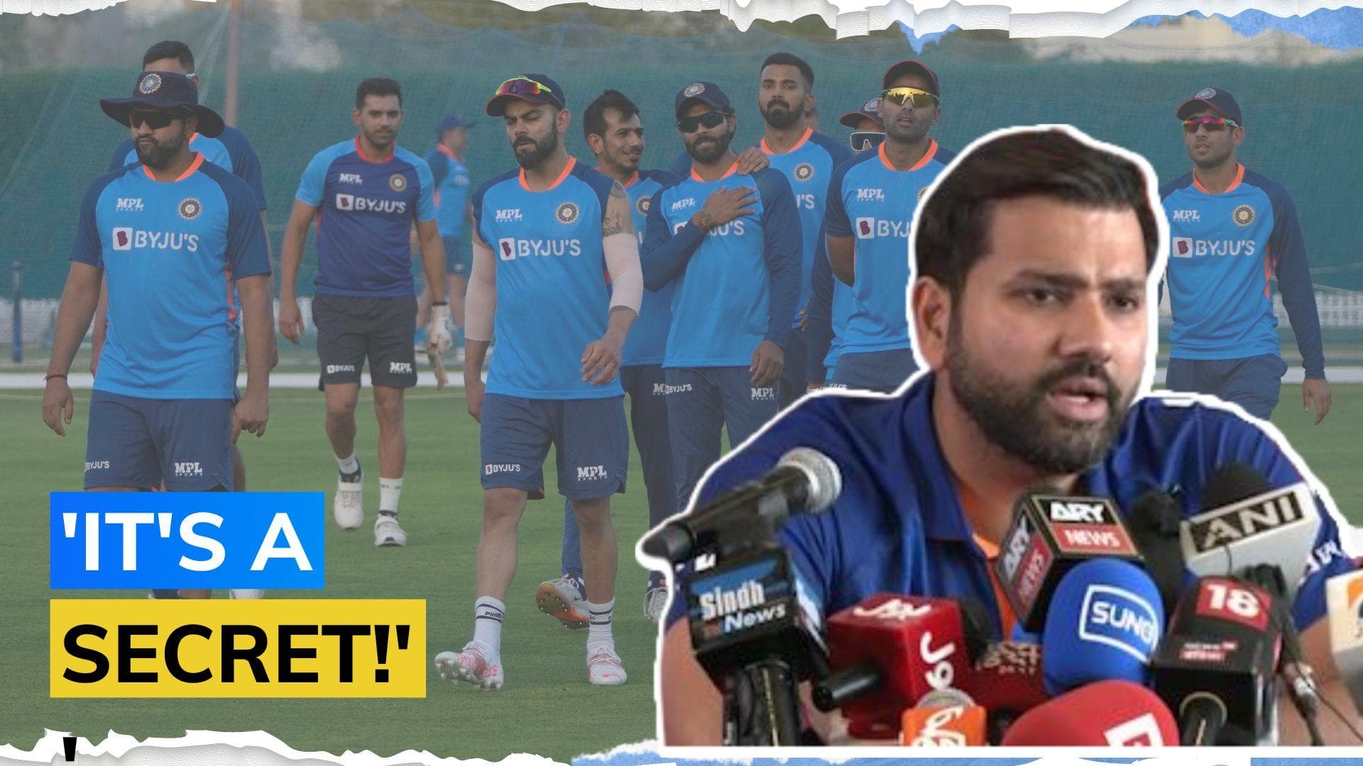 Asia Cup 2022: Watch! Rohit Sharma's cheeky response to 'who will be India's opener vs Pakistan'