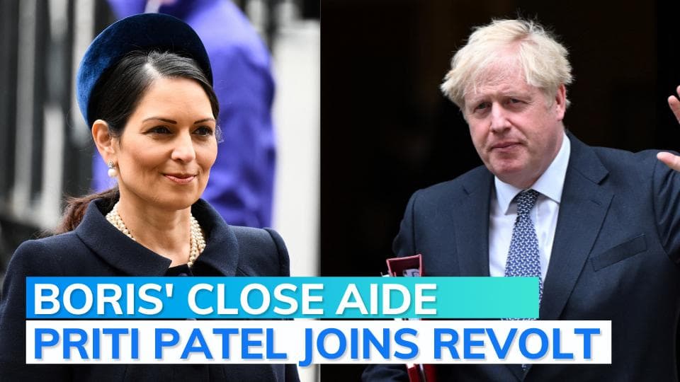 Priti Patel latest cabinet minister to ask UK PM Boris Johnson to resign