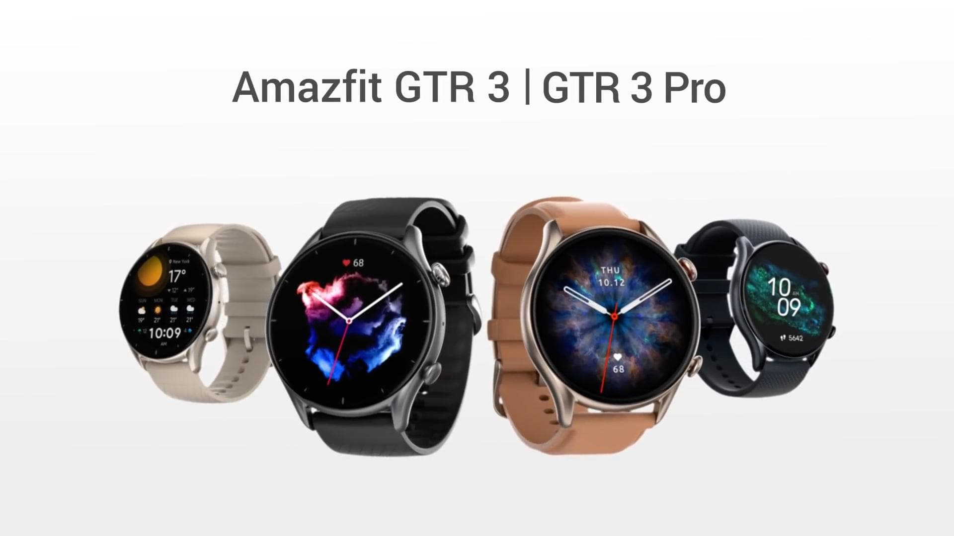 Amazfit GTR 3, GTS 3, GTR 3 Pro smartwatches launched in India: check price, specs