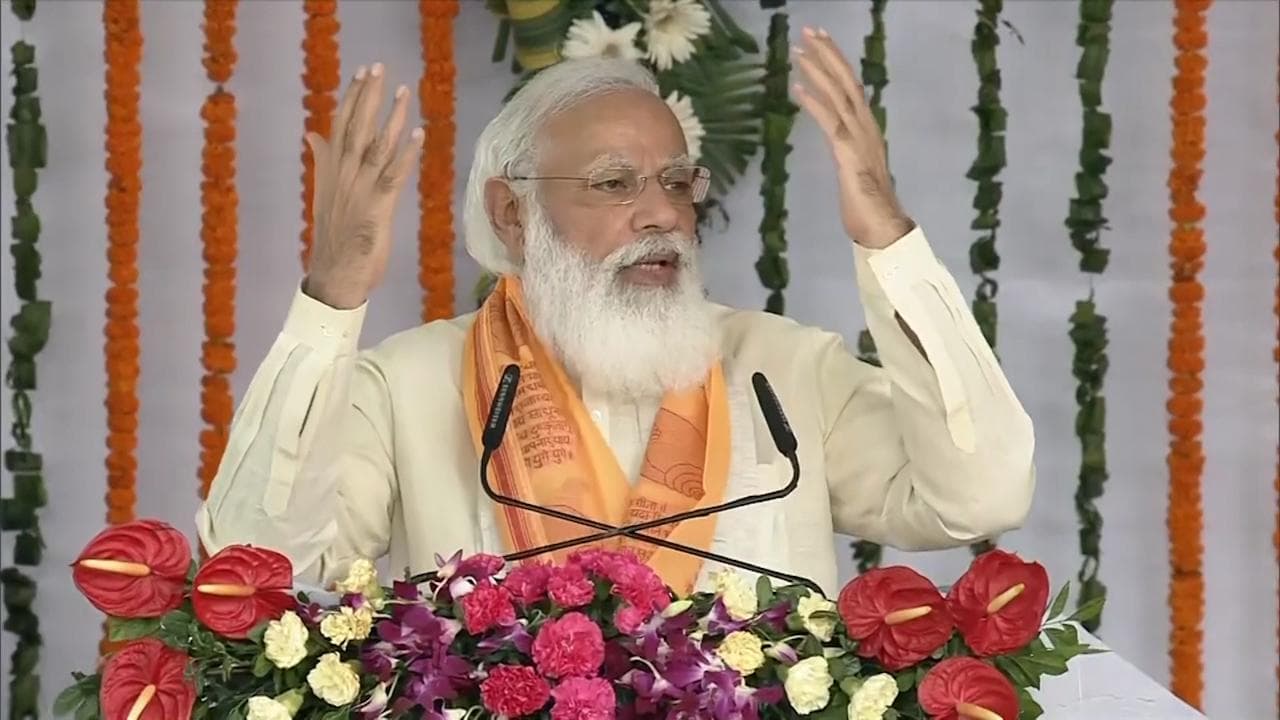 PM Modi's lavish praise for Yogi's handling of Covid pandemic in UP 