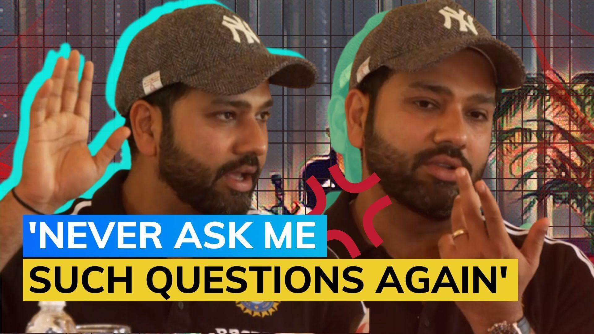 Watch! Rohit Sharma gets angry after Team India ODI World Cup 2023 squad announcement, here's why