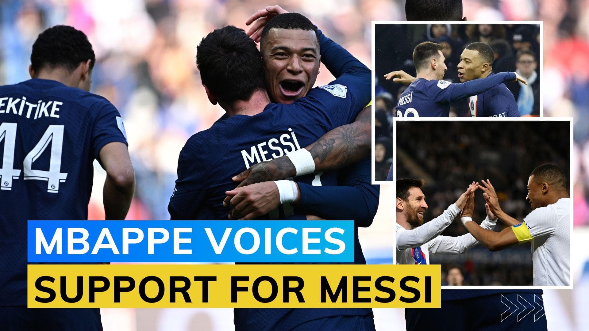 Kylian Mbappe says Lionel Messi didn’t get the respect he deserves at PSG
