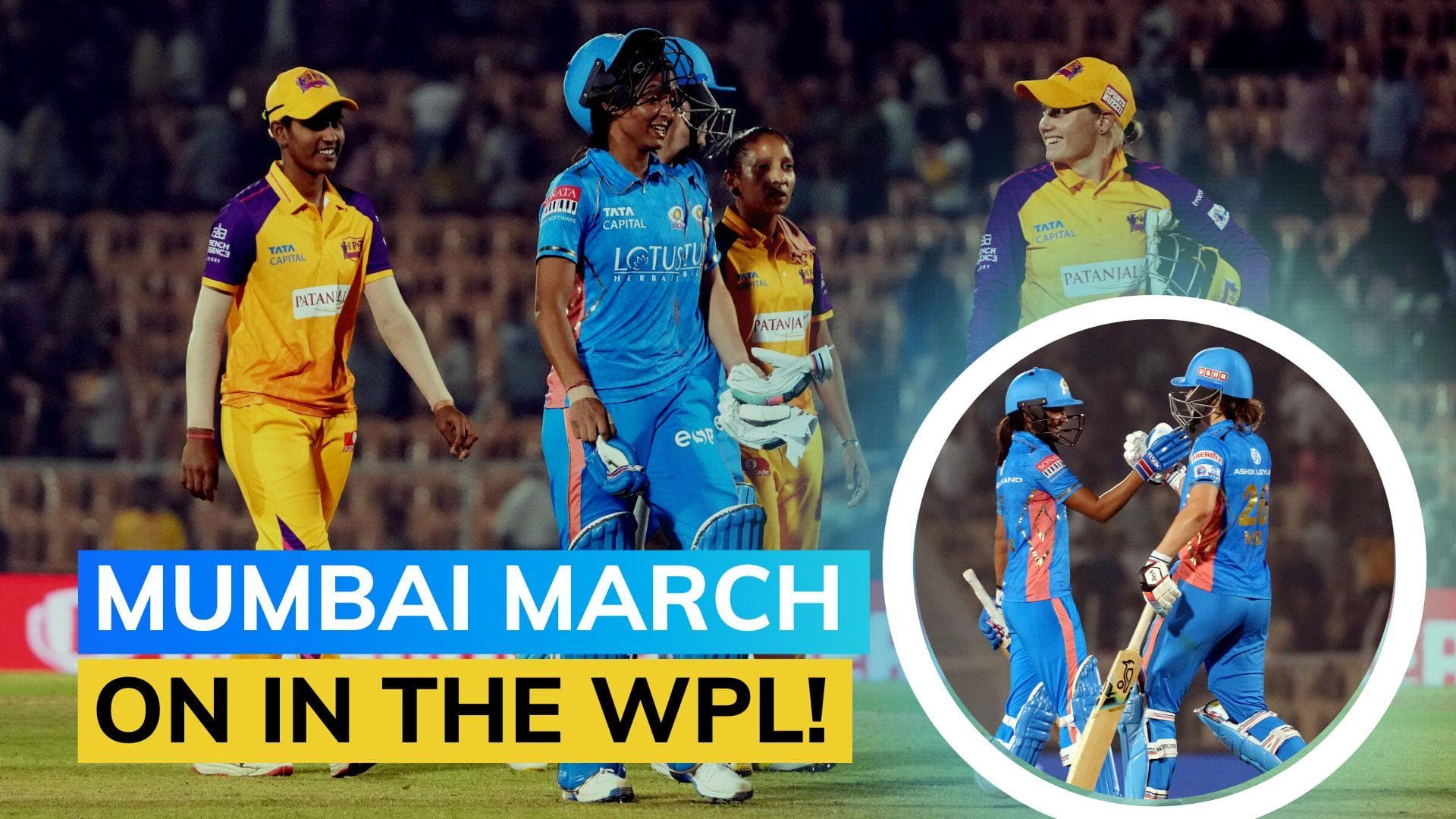 WPL 2023: Mumbai Indians beat UP Warriorz by 8 wickets