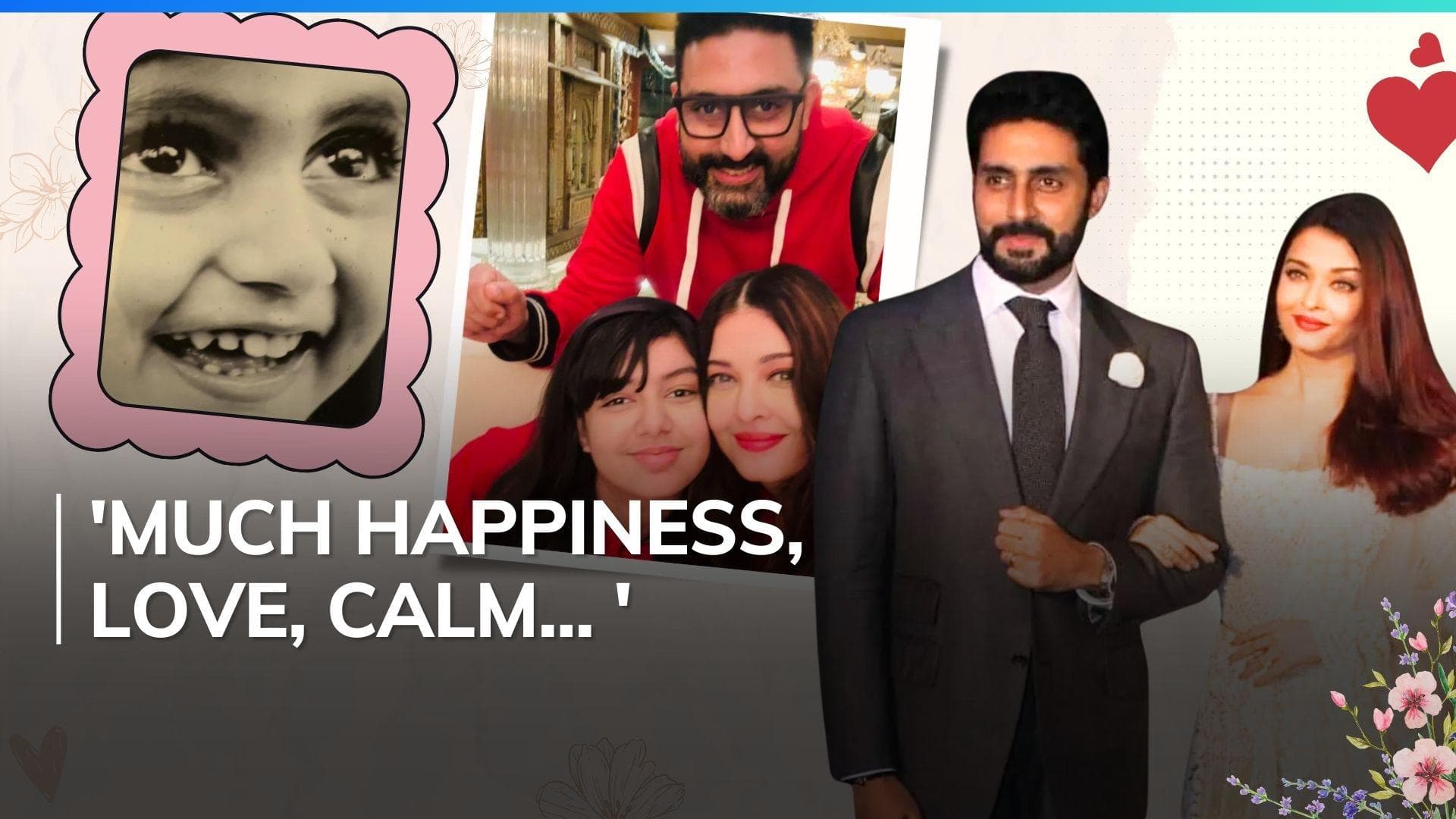 Aishwarya Rai shuts down divorce rumours as she wishes Abhishek Bachchan on birthday: 'Shine On'