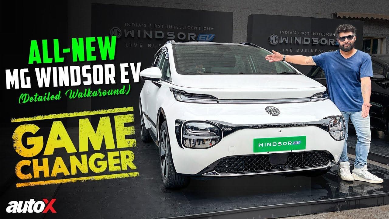 MG Windsor EV launched in India | All details revealed | autoX