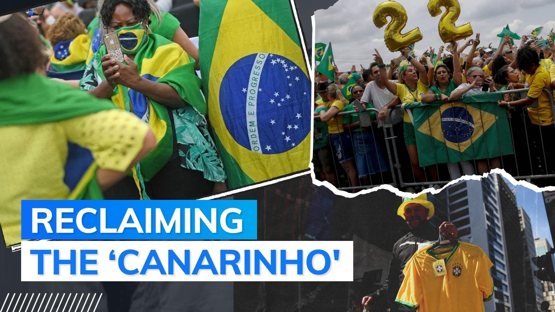 Explained: how the iconic ‘Canarinho’ became a political symbol in Brazil
