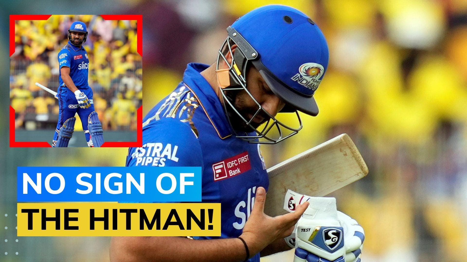 TATA IPL 2023, MI vs LSG Eliminator: Rohit Sharma's tournament goes from bad to worse