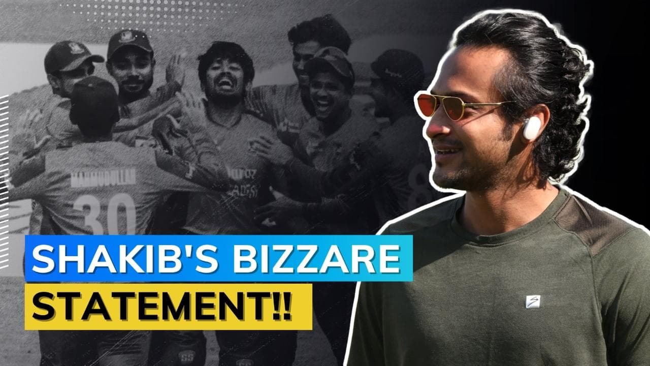 'India are here to win T20 World Cup, we are not': Shakib Al Hassan on India ahead of India vs Bangladesh