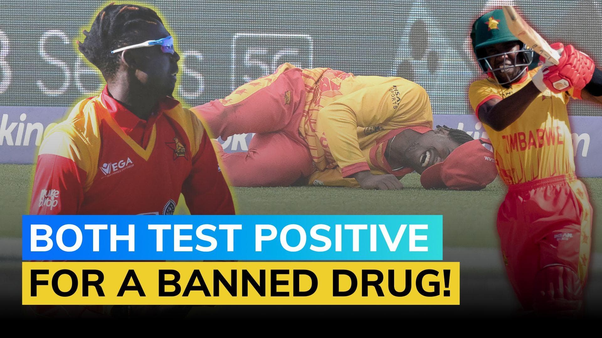 Two Zimbabwe international cricketers suspended for breaching anti-doping rules