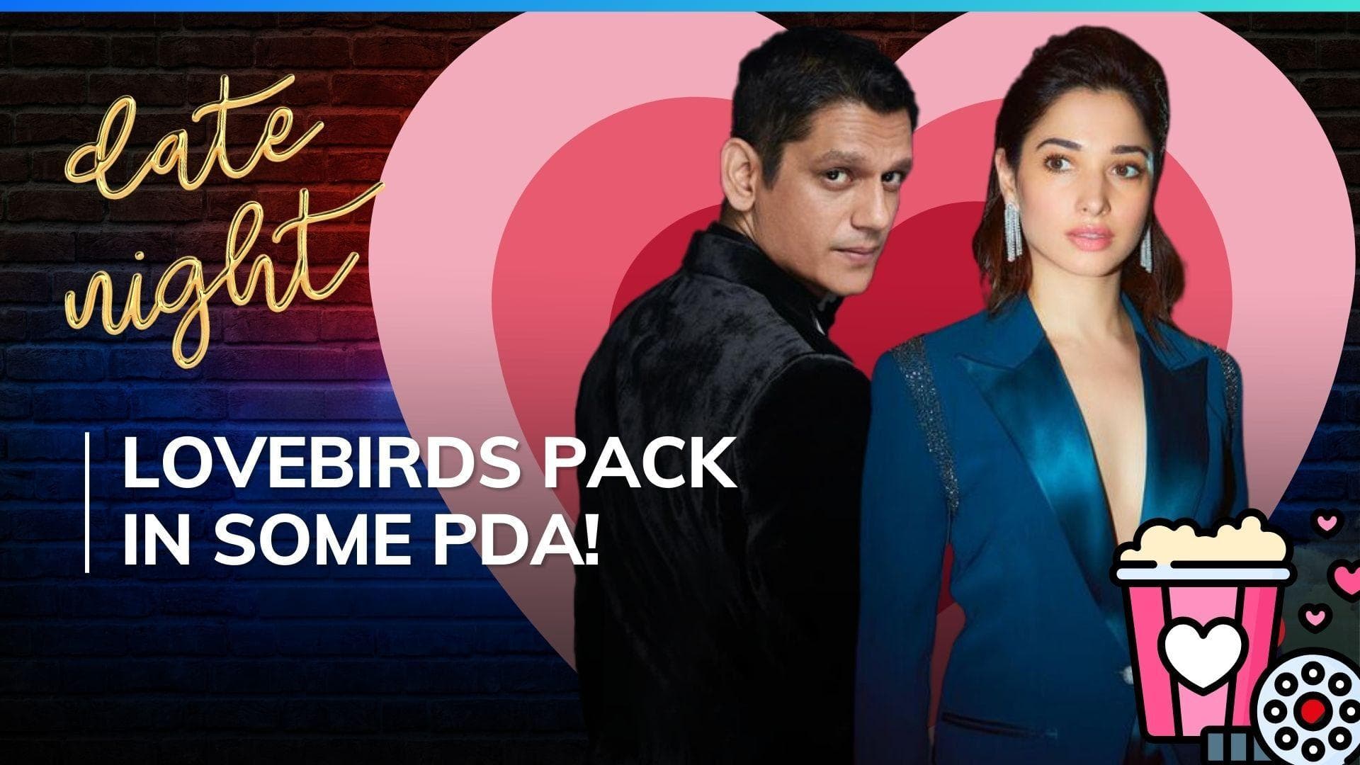 Vijay Varma-Tamannaah Bhatia spotted hand-in-hand as they enjoy movie date, WATCH 