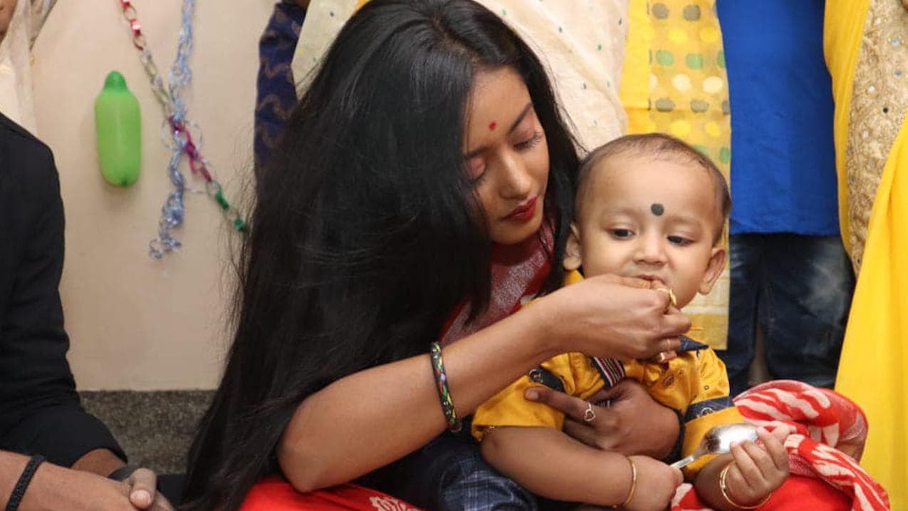 Shruti Das : চিরাচরিত প্রথা ভেঙে নিজের বোনপোকে 'মিমিভাত' খাওয়ালেন অভিনেত্রী শ্রুতি দাস